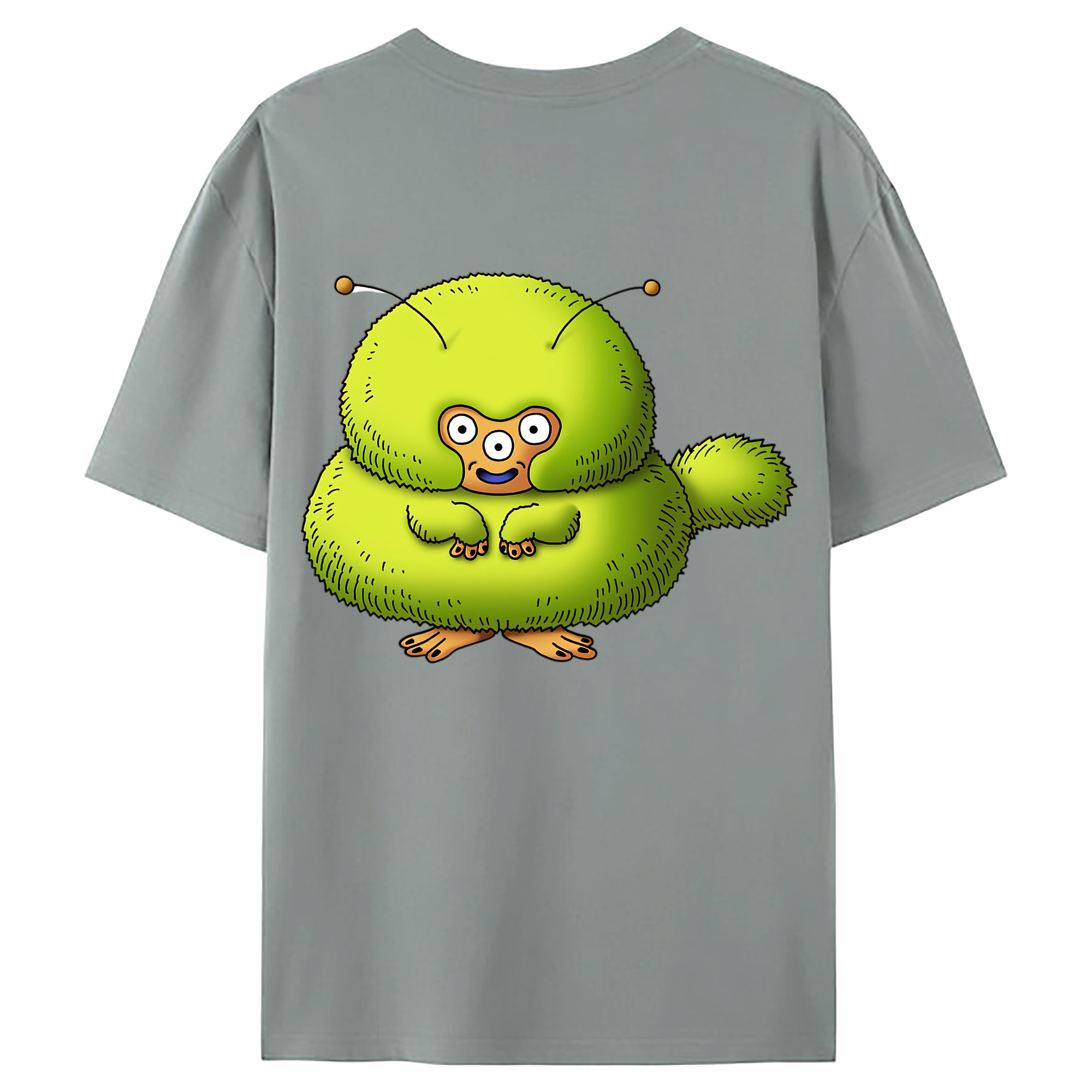 （画像用） ドラゴンクエスト Doragon Kuesuto Dragon Quest 綿100％ メンズ半袖Tシャツ（バックプリント） 通気性